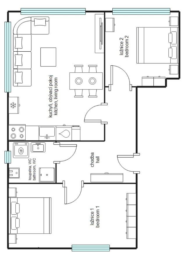 Apartmán u Fontány Poděbrady Exterior foto